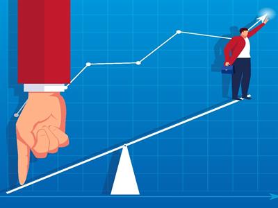 Isolated shocks and the increase in market volatility